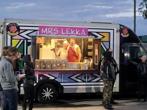 Mrs Lekka Food Truck in action